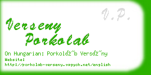 verseny porkolab business card